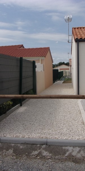Cheminement et allée vendée la roche sur yon les sables d'olonne