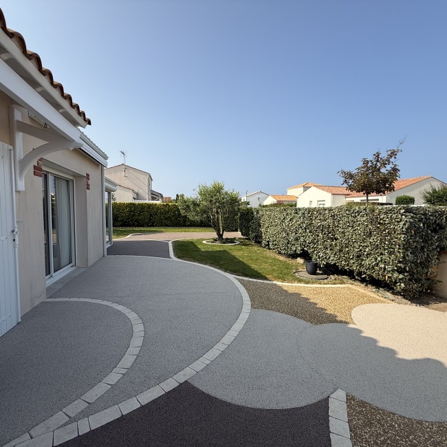 Aménagement accès et jardin 